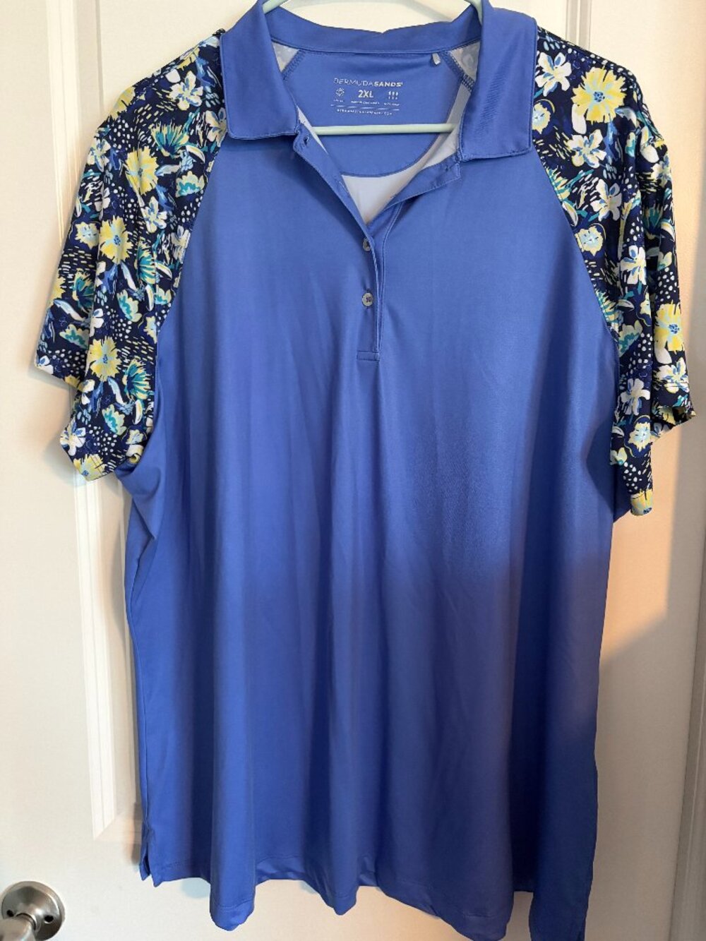 Bermuda Sands Ladies Golf Top- 2XL